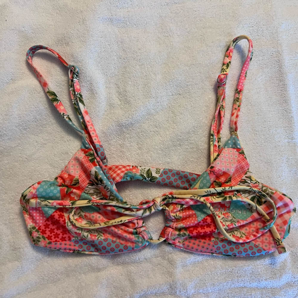 Floral Patchwork Bikini - image 2